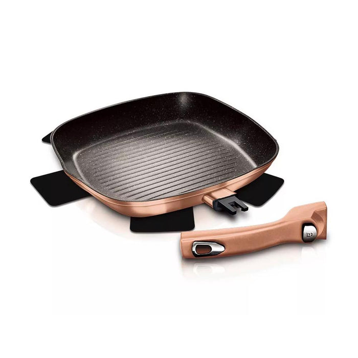 Berlinger Haus Bazar Sarten grill 28 cm Metalica  Rose Gold Edition