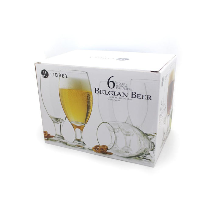 Libbey Bazar Vasos Belgian_Beer x6 unidades 429ml