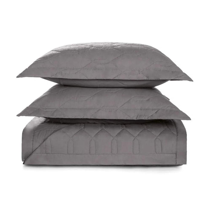 Karsten Cubre Cama Liss 220X255 Casal Gris