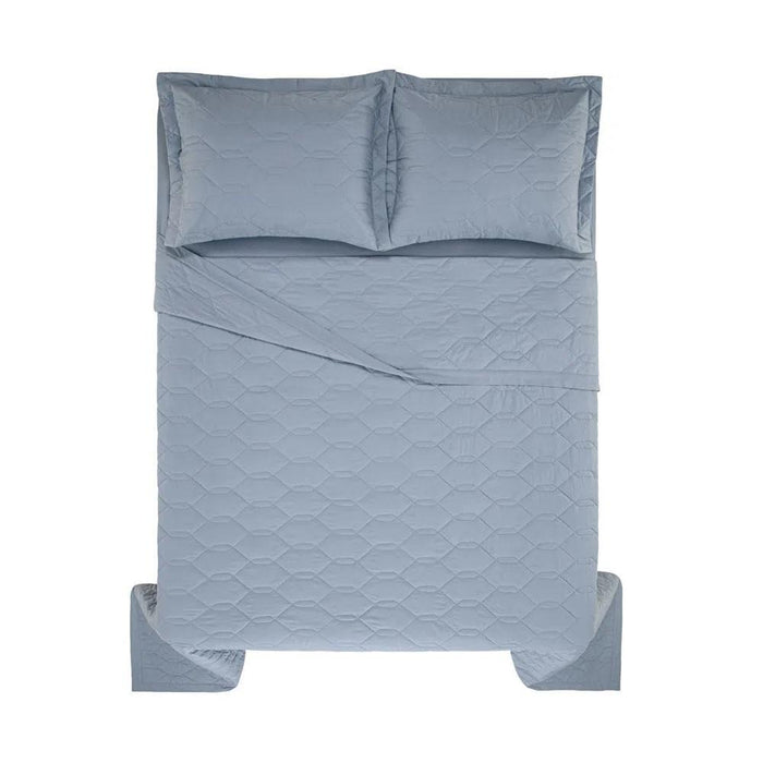 Karsten Cubre Cama Liss Celeste Casal