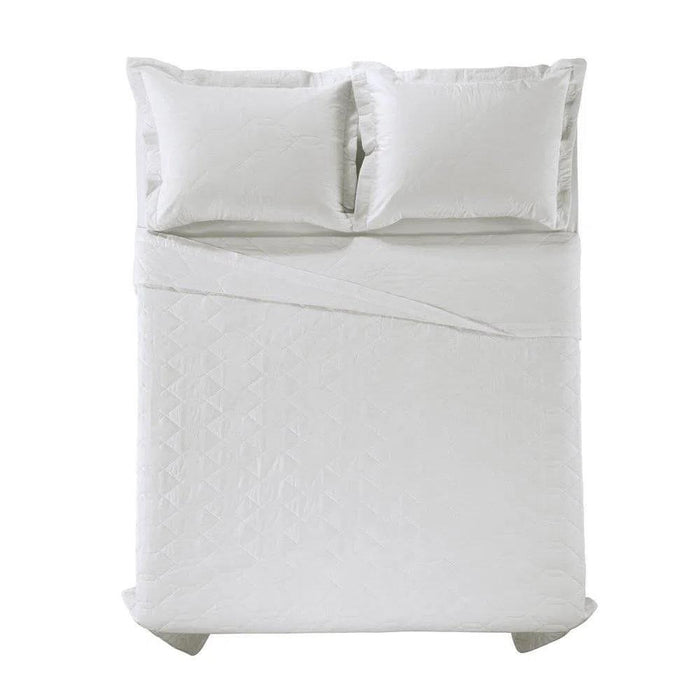 Karsten Cubre Cama Liss 240X255 Queen Blanco